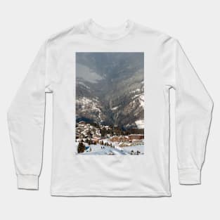 Courchevel 1850 3 Valleys French Alps France Long Sleeve T-Shirt